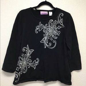 Alfred Dunner Sweater - Size Large